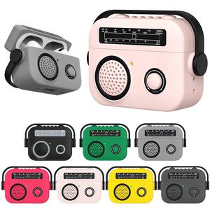 에어팟 프로2세대 프로1세대 호환 귀여운 라디오 입체 실리콘 케이스