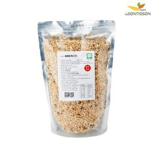 농업회사법인 오손도손 오손도손 6곡 유기농 복근곡 400g 한농 도울 청오 볶은 곡식 현미 보리 율무 흑미