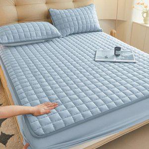 [리진] 솔리드 누빔 방수매트커버 퀸 (150X200cm)