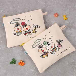 아트랄라 즐거운 민속놀이 파우치 꾸미기 지퍼 보관 주머니 DIY 색칠하기