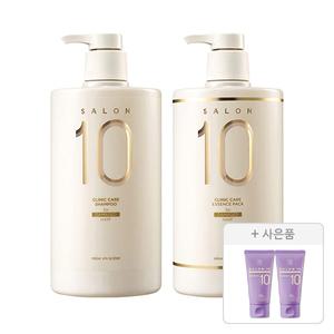 미쟝센 살롱10 손상용 에센스팩 , 990ml, 1개 + 손상용 샴푸, 990ml, 1개 + 증정 ( 프로페셔널 시카 프로틴 트리트먼트, 70ml, 2개)