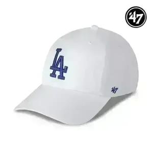 47브랜드 LA 다저스 빅로고 MLB 엠엘비 볼캡 야구 모자 B-RGW12GWS-WHE