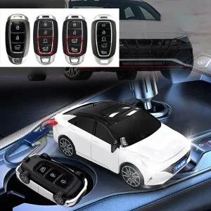 현대차 전차종 자동차모형 스마트키 케이스 박스 포장 조명효과 키홀더