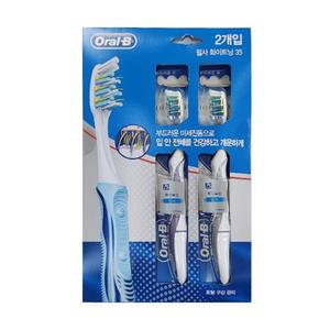 오랄비 펄사 항균 화이트닝 35모