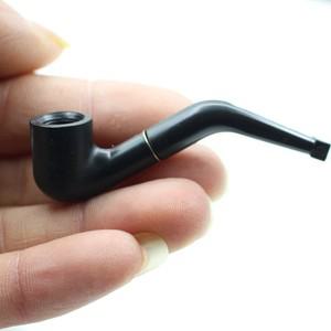 228 미니 파이프 필터 담배 거치대 휴대용 비뇨기 파란색 흰색 1 개