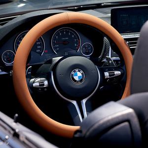 제트비 리얼 가죽 핸들커버 논슬립 원형 D컷 공용