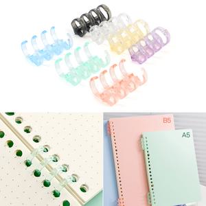 다회용 4홀 컬러스프링 대학생 교재 셀프제본 제본링