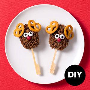 요리하는떡카소 크리스마스 루돌프 떡바 만들기 1인 KIT (상온/NO가열) 어린이 교육기관 수업용추천 / 방과후 돌봄 유치원 초등 중등 요리활동 만들기 키트