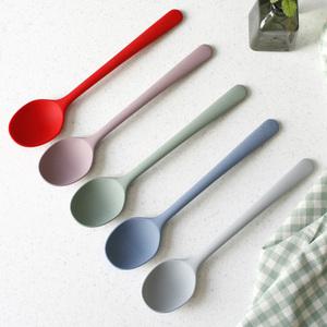 실리콘 멀티스푼 작은 요리 스픈 조리 수저 숟가락