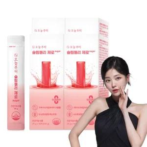 오늘부터 슬림젤리 제로슈가 석류맛 (40포)다이어트젤리 체지방분해 혈당다이어트 쾌변 가르시니아