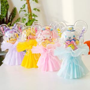 산리오 led 아크릴 인형꽃다발 유치원졸업식 어린이집 발표회 졸업 시나모롤