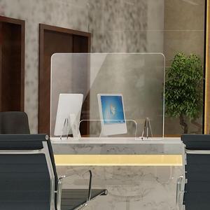 [IXHING9L_4B]투명 아크릴 칸막이(40x40cm) 오픈 창구형