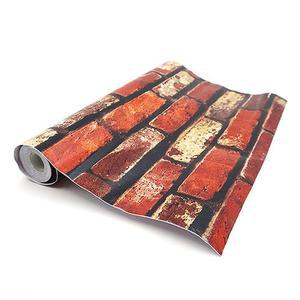 [BZI01433_51]벽지시트지 벽지인테리어 붉은벽돌