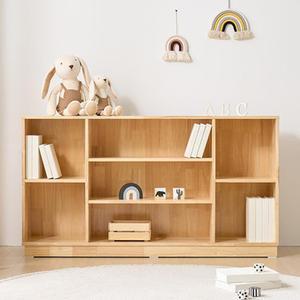 1400 아이방 동화책꽂이 고무나무 다용도 교구장 멀티수납 키즈책장 오픈장 어린이집