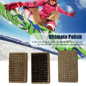 스노우 보드 왁싱 왁스 스키 다리미 브러시 키트 베이스 구조 갱신 스노우보드 도구 금속 스크레이퍼