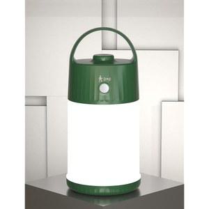 SMASOUN 모션 센서 LED 야간 조명 - 무선 배터리 구동 테이블 램프, 야외 캠핑 텐트용 휴대용 램프 랜턴, 밝기 레벨 3단계, 조광식 안전 프레스, 1팩(녹색)