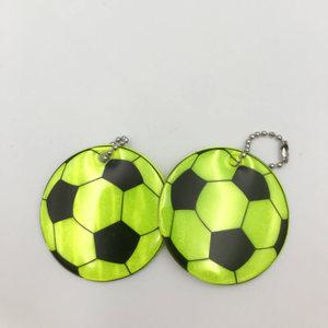 야간 빛반사 보행 안전 키링 축구 농구 별