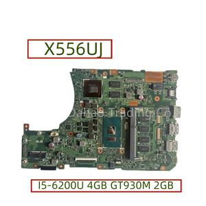 X556UJ 메인보드 ASUS A556U X556UF X556U X556UA X556UB X556UQ 노트북 I5-6200U GT930M 2GB 4GB RAM
