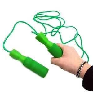 [셀러허브 패션][JHQRMDNG_4B]스펀지그립 컬러스펀지줄넘기 운동 용품 음악