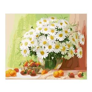 [셀러허브 패션][JHQRNOEQ_4B]DIY 그림 명화그리기 페인팅 데이지 40X50