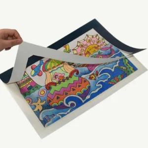 아트박스/커버풀 종이 액자 아이그림 보관 키핑 8절 스케치북 벽걸이