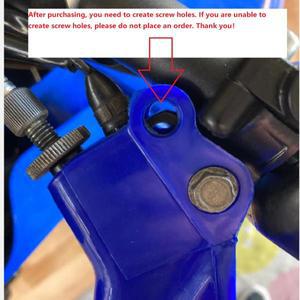 LOPOR Yamaha XT350 XT600 Tenere Z750 용 한 쌍의 플라스틱 브러시 핸드 가드