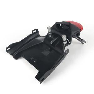 바이크 오토바이 후면 숏 테일 주식 번호판 거치대 스톡 브래킷 LED 라이트 BMW 호환 F900R F R