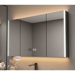 욕실 거울장 LED 욕실장 전면 램프 백라이트 화장실 인테리어 세면대 조명 슬라이딩장