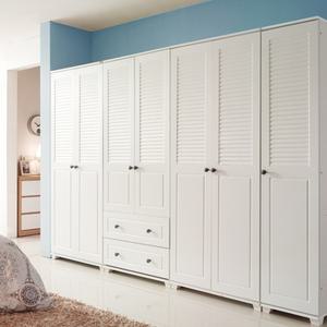 [보루네오]센스 갤러리 2820 싱글장 세트(이불장+옷장+서랍둘옷장+반장) AX4342R(착불)