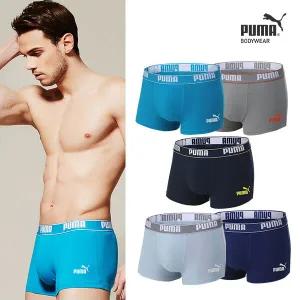 (이월한정) [푸마] 남성 면스판 드로즈 5종세트 패키지