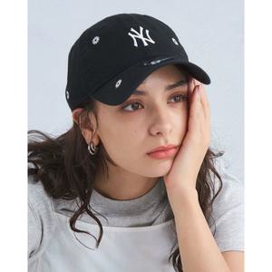 해외 구매대행 UA MLB Floral 별주 엠엘비 꽃무늬 자수 볼캡 캡 모자 3컬러 일본발송