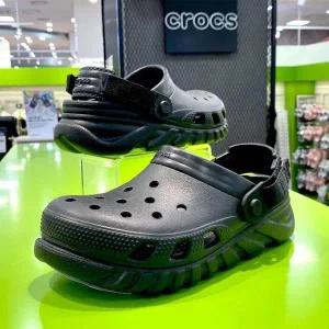 [크록스] HC02 듀엣 맥스 2  클로그 블랙 국내매장판 고프코어 스트릿 남녀공용 남아 남 (S32371374)