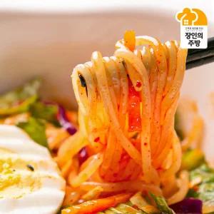 [양동규장인]새콤달콤 쫄깃한 쫄면 10인분(면200g10봉+소스50g10봉) 소포장 간