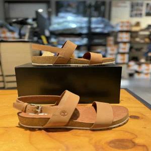 [팀버랜드][팀버랜드] 팀버랜드 A1MQG 여성 말리부 웨이브 샌들 브라운 (P003580113)