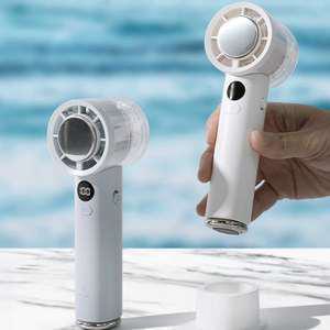 디큐브 프럭스 C 100단 냉각 휴대용 선풍기 접이식 손 무선 터보 BLDC 미니 핸드 선풍기 손풍기