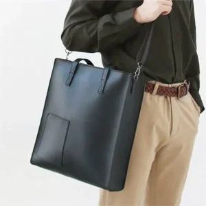 [라일리] Rly 남성 쇼퍼백 빅사이즈 토트백 스퀘어 숄더백 4컬러  9548031)