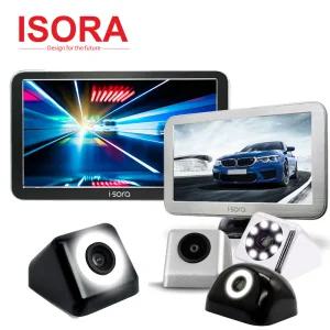 아이소라 후방카메라 모니터 승용차 고급형 세트 자동차 카메라 아이나비 호환젠더