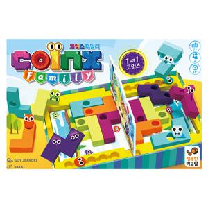 행복한바오밥 코잉스 패밀리 2인 초등 보드게임 두뇌 가족 커플 게임
