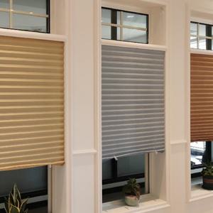 무타공 접착식 셀프 블라인드 햇빛 차단 종이 암막 커튼 간편설치 6color