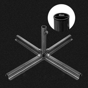 고품질 십자형 대형 파라솔받침대 파라솔거치대 4발형 편의점 편의점파라솔 원형파라솔 해먹의자 (WFHVYYN)