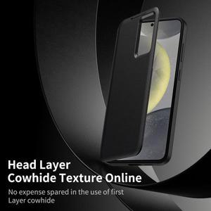 삼성 호환용 갤럭시 S25 울트라, 플러스, 케이스용 스마트 뷰 창 PU 가죽 지갑 카드 슬롯이 있는 플립 프리