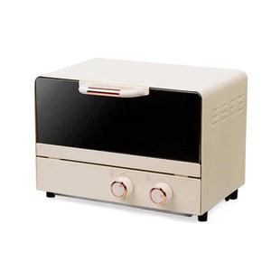 미니 오븐 전자레인지 전자렌지 오븐기 온도 홈베이킹 화이트 12L 조절