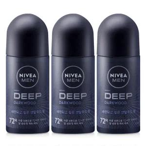 니베아 맨 데오드란트 롤온 딥 50ml x 3개 남성용