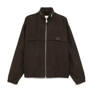 [아미][명품] 아미 드라이 울 윈드브레이커 브라운 HJK058 WV0018 221