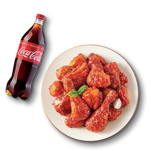 [굽네치킨] 양념히어로+콜라1.25L