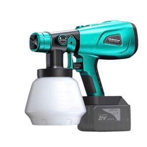 충전식 오일스테인 페인트스프레이건 분무기 공구 휴대용 전기 전동