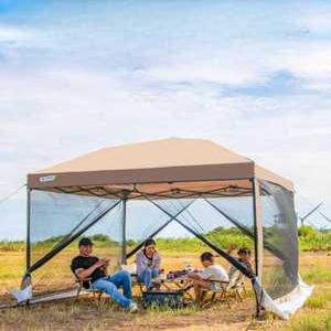 파손시 무조건 환불 하이하이판다 원터치 타프 그늘막 타프쉘 쉘터 돔 대형 텐트 캠핑 파라솔 모기장 타프