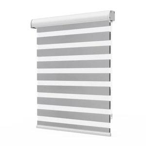 무선 얼룩말 블라인드 커튼 이중 블랙 도구 비전