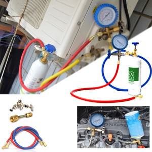 가정용 인버터 에어컨 냉매 도구 세트, 범용 오프닝 미터 R410A 커넥터