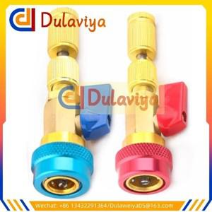 자동 에어컨 유지 보수 렌치, 냉매 R134a 밸브 코어 니들, 빠른 교체 및 제거 도구